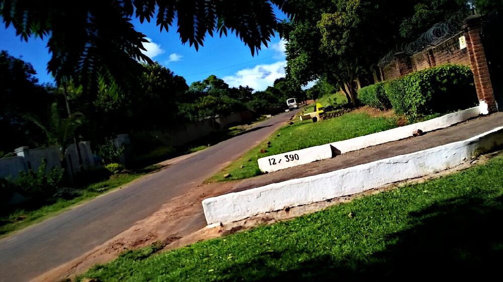 A residential neighbourhood street in Lilongwe, Malawi